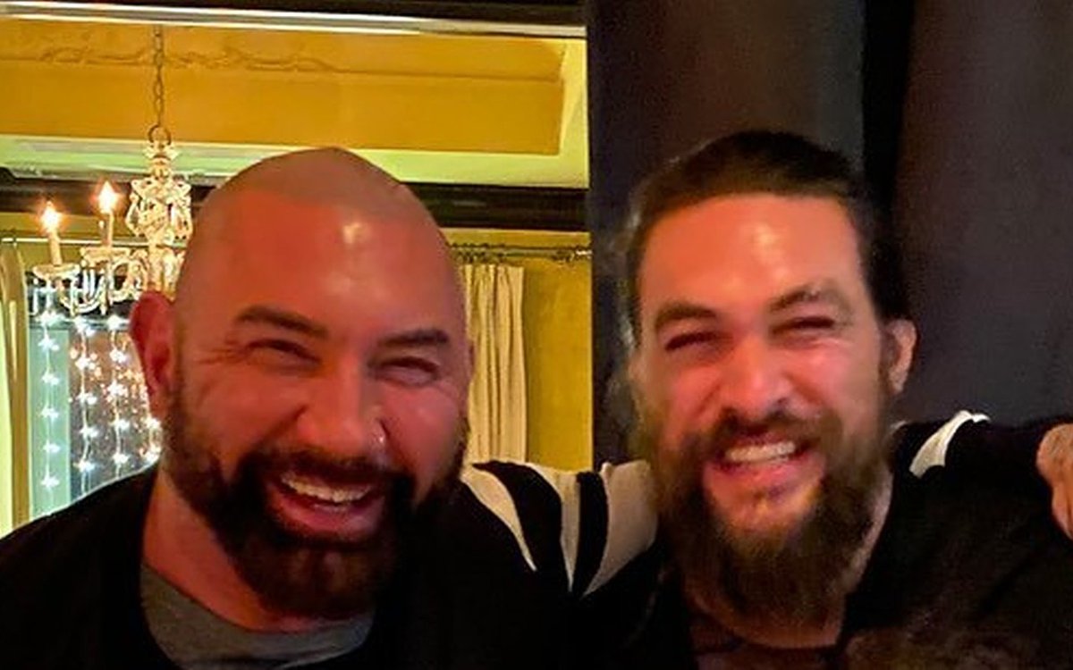oscarnoyukue's tweet photo. 新作映画「Wrecking Crew」で超重量コンビ誕生。アクアマンことジェイソン・モモアとドラックスことデイヴ・バウティスタがW主演で対峙する。作品の詳細は不明だが、バディーコメディーものになる模様。2人は「DUNE／デューン 砂の惑星」やドラマ「SEE 暗闇の世界」でも共演している。 https://t.co/MH9p45avmp
