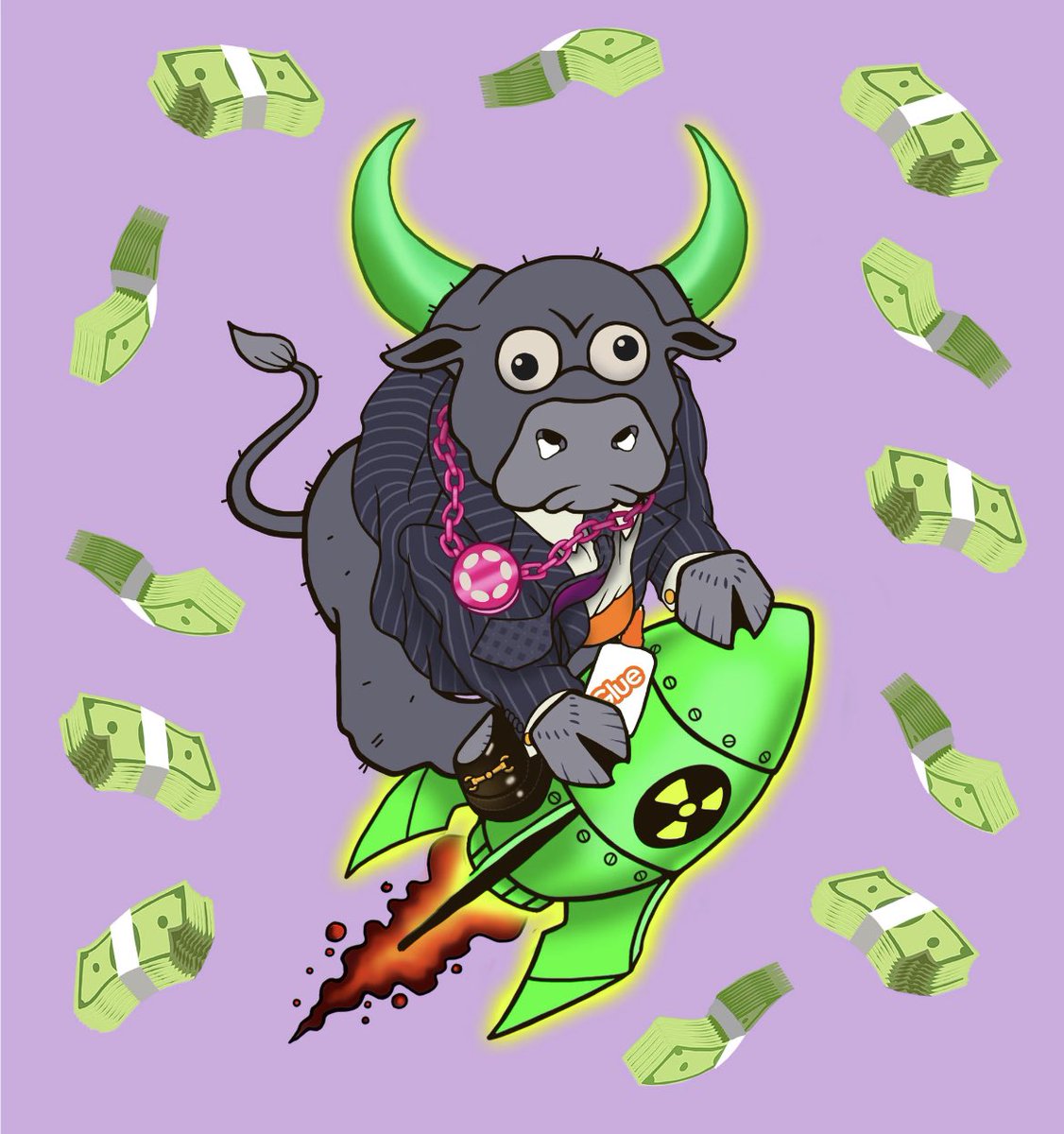 It was at this precise moment that Floyd remembered it was drug testing day at the firm <a href="/wallstbullsNFT/">Wall St Bulls</a>