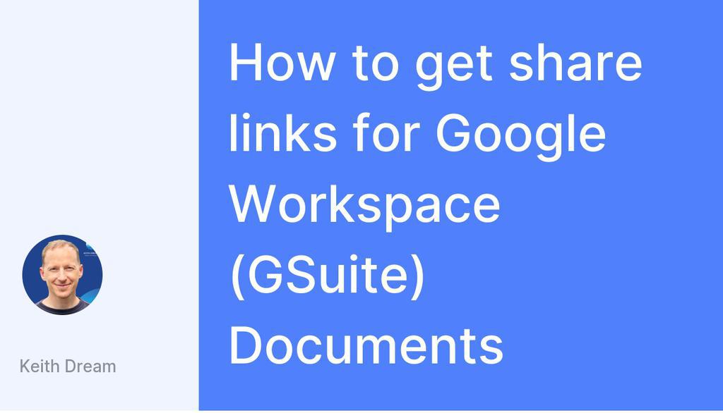 keithdreamtech's tweet image. How to Format Share Links in Google Workspace for each share type
Read more 👉 lttr.ai/AFX0C
#googleworkspacetips #SheetsLinks #DigitalStrategistDedicated #ShareGoogleDocuments #CustomShareableLinks #FormatShareLinks #HighestQualitySolutions