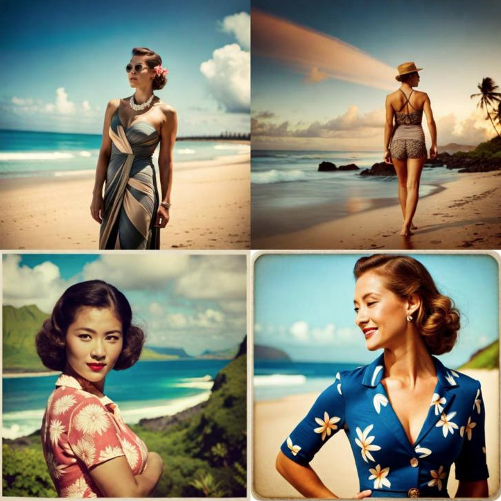 surfergrlstudio's tweet photo. Vintage Hawaii Adventures in @BlueWillowAI

#AIArt #AIartwork #AINewbie #BlueWillowAI #vintage #ALOHA https://t.co/g2wGUlxrG2
