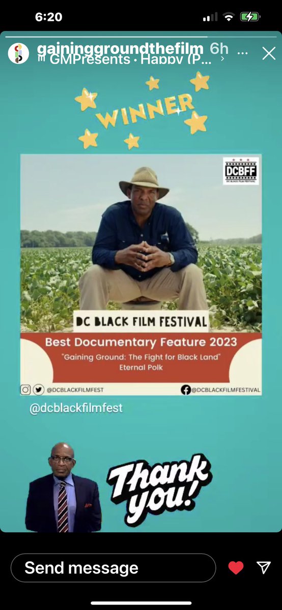 Twitter family, check out this historic documentary film on Black land loss.

…………….
Gaining Ground: The Fight for Black Land | DC Black Film Festival 2023
watch.eventive.org/dcbff/play/64c…

Link to stream the movie starting today.