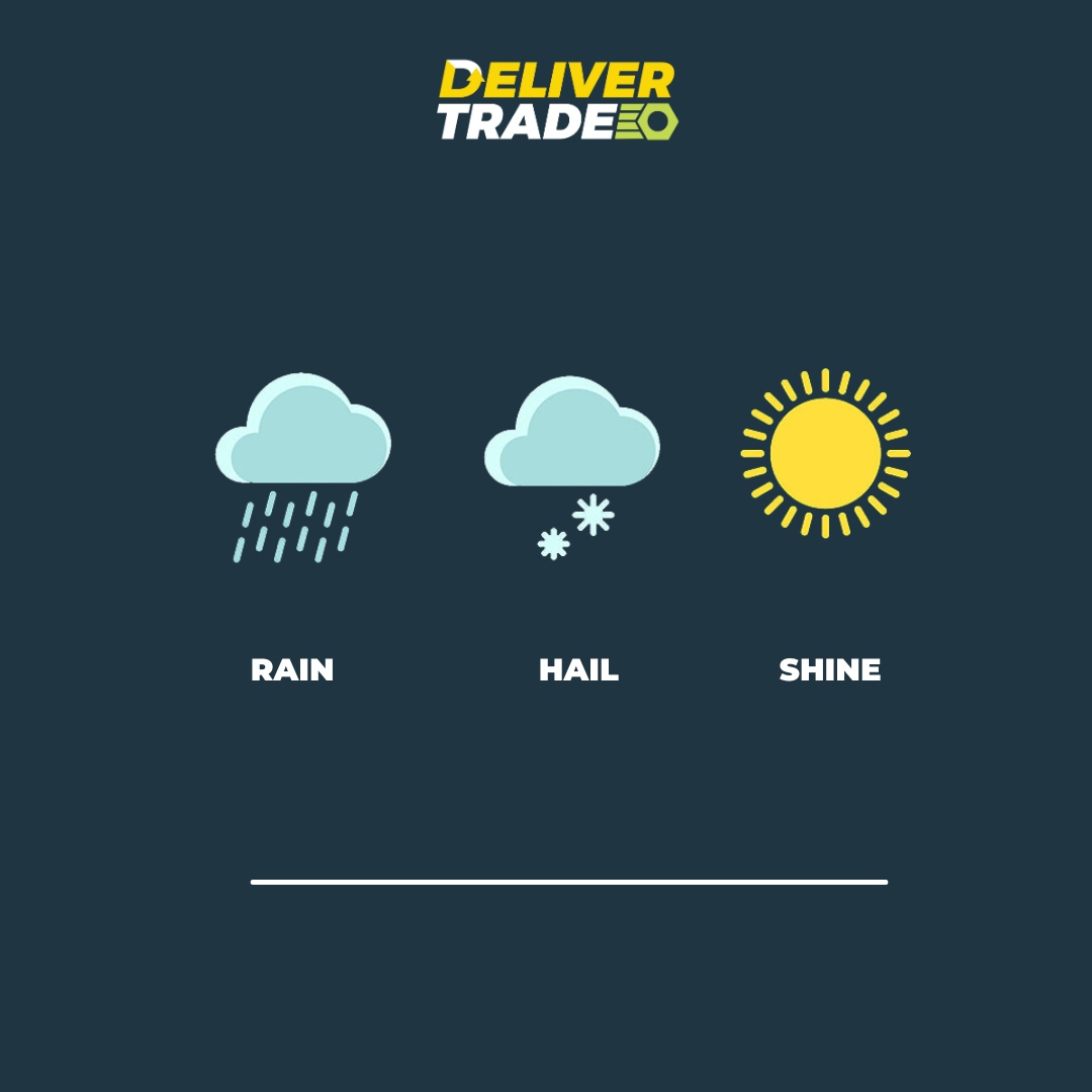 delivertrade's tweet photo. Rain, hail, or shine - we're committed to getting your supplies to you on time. Trust in DeliverTrade. 🌦️

 #delivertrade #construction #constructionsupplies #toolsofthetrade #constructionmelbourne #buildingmelbourne https://t.co/h6UisSohCe
