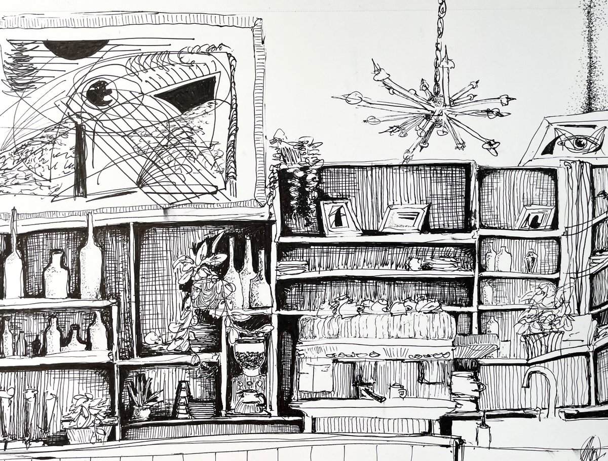 macosullivanart's tweet photo. The Sparrow (9x12 inches, pen drawing) https://t.co/DGF5MudvyZ