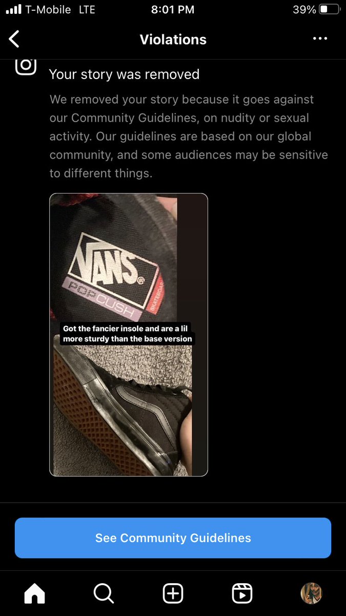 Having a lot of trouble figuring out how this violates <a href="/instagram/">Instagram</a> nudity and sexual guidelines?