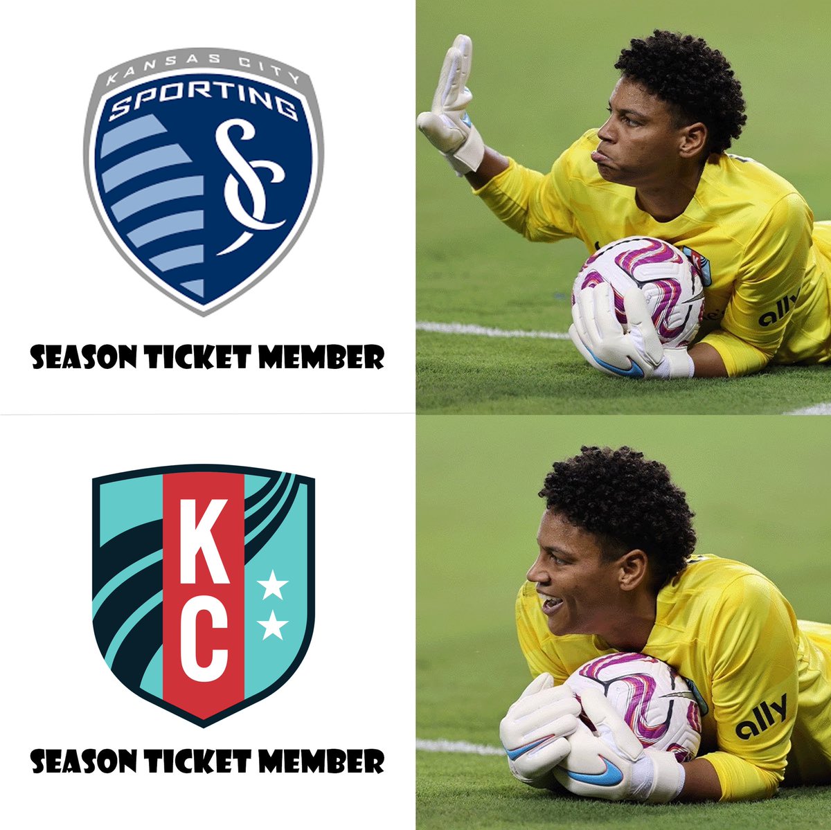 TheBlvdBattery's tweet photo. @thekccurrent @ADizzle23 🤣⚽️ ¯\_(ツ)_/¯ ⚽️🤣 https://t.co/3w7FVlTStE