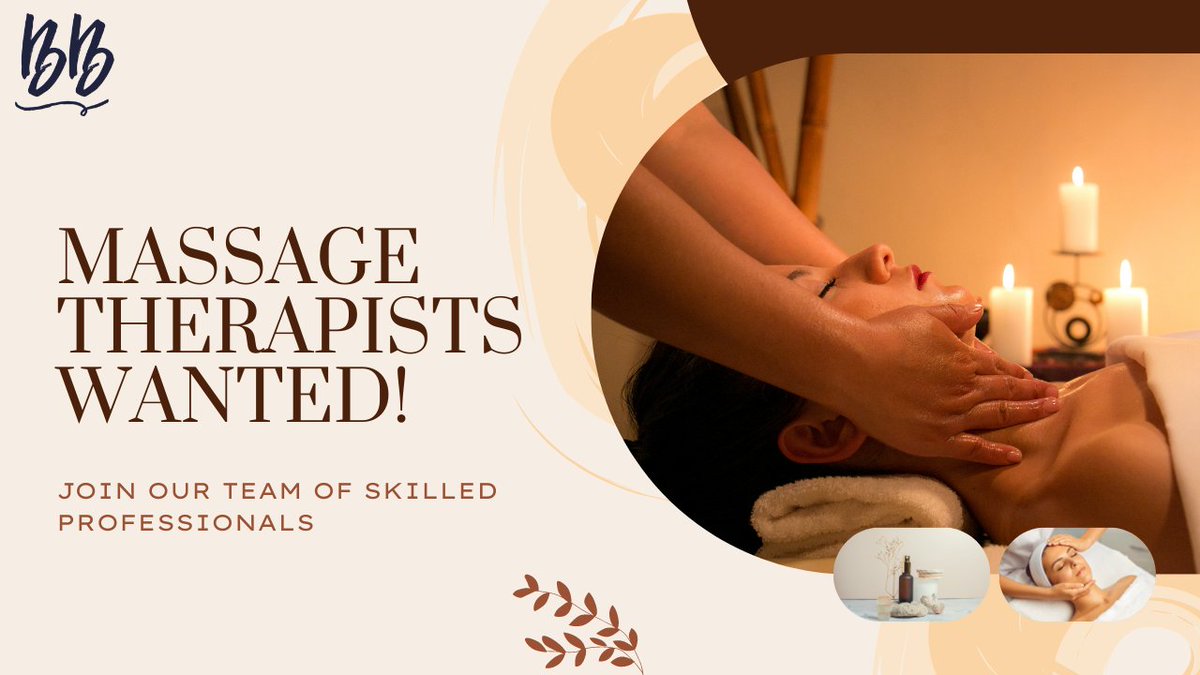 mimosasuites's tweet image. ✨ Are you a passionate massage therapist looking for a career that nurtures your talent? Look no further! Beauty Bar Med Spa is seeking dedicated therapists like you to join our family. Apply Now! ow.ly/ZJfp50P6SYL
#BeautyBarMedSpa #JoinOurTeam #SpaCareer
