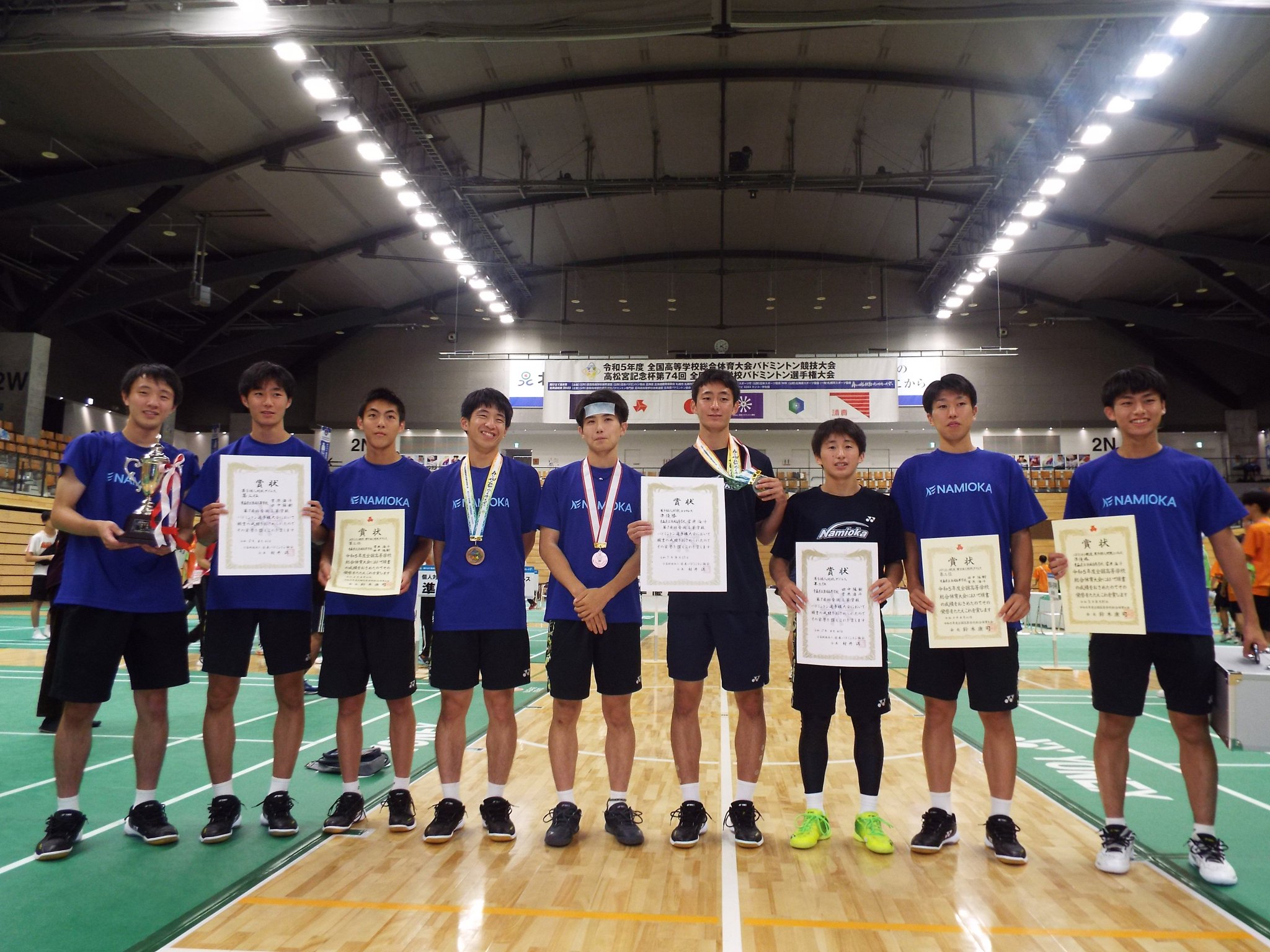 浪岡高校 バドミントン ウェア 浪岡高校 バドミントン ウェア 浪岡高校 バドミントン ウェア