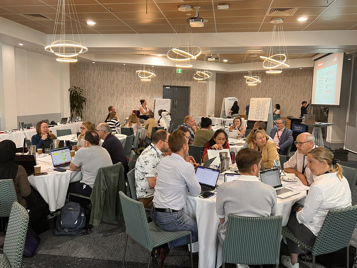 #acodeltli Teams working hard on their cases - great energy and positivity in the room