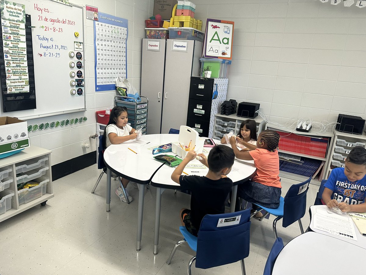 herrera01twi's tweet photo. “Magic Play-dough” for all to have an amazing school year!  The reactions say it all!! #dist126 #StonyCreek #TWI https://t.co/t32kBt2uzZ