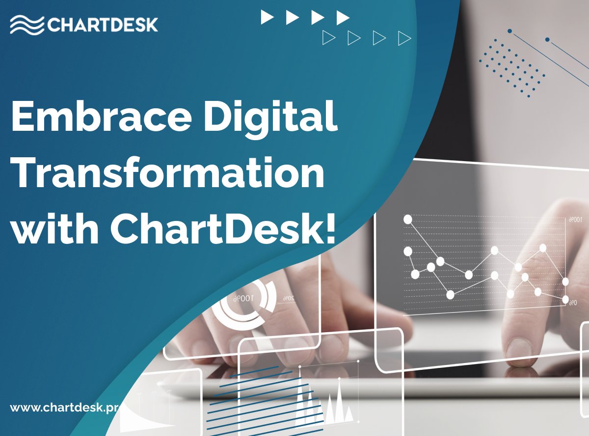 🚀 Elevate with ChartDesk: Embrace DigitalTransformation! 📊 Unlock innovation & efficiency in one platform. Experience the future today! 🔓🌐 

#ChartDeskTransforms #InnovateWithData