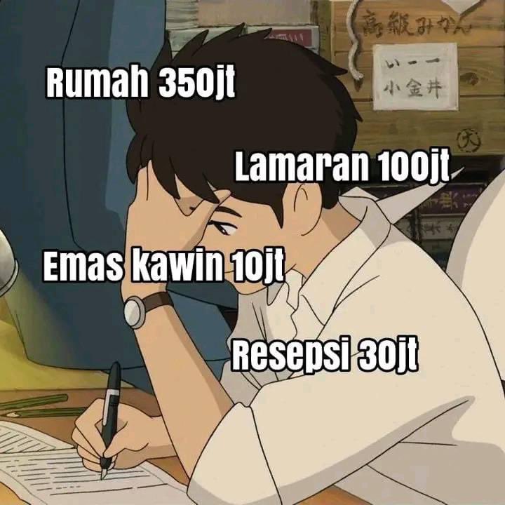 Dan uang baru terkumpul 100 rb