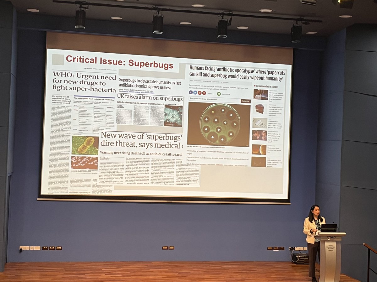maxinemowe's tweet photo. At the opening ceremony for the #ipcb2023 interesting plenary talk by Prof Karina Gin about #contaminants in #wastewater, #marine and #freshwater habitats #pollutants #covid19 #antibioticresistance https://t.co/kZ8NyjKkPc