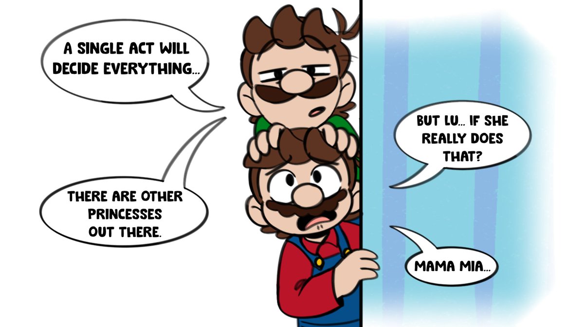 Saberaa_art's tweet photo. Super Mario Comic: The test

(1/3) https://t.co/kiMno15E7d