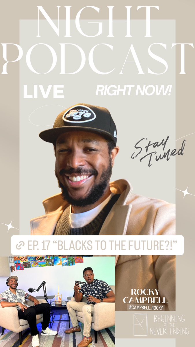 Check out Blacks to the future?! | AD#17 Rocky Campbell kick.com/bnepodcast
<a href="/Plhead_Poetry/">Jovonni Christian</a>