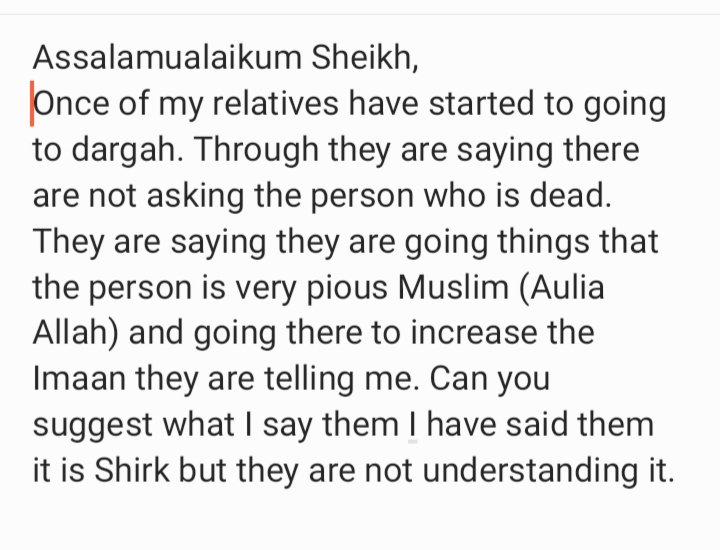 Aaliyah214_'s tweet photo. @Assimalhakeem Assalamualaikum Sheik, Can you suggest what I can say them to understand about it that they are doing wrong. 

Recently due to some family issues have  been going fast 3 years so they have started this. 

And please make dua for them. Jazak Allahu khayran. https://t.co/Ch2nUw9ggD
