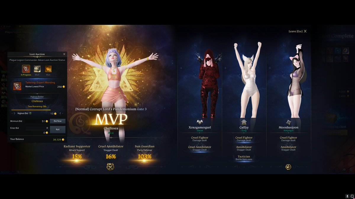 caffydesu's tweet photo. WE DID IT! CLEARED MY 2ND AKKAN ON GS AND GOT CRUEL FIGHTER😎 @playlostark TY for the amazing patch! https://t.co/u6WBIkotCX