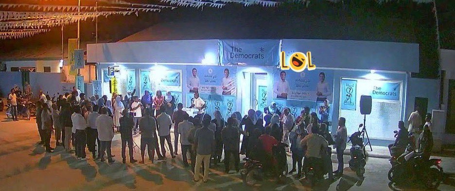 Alamgeeru ge customer list ves miah thuren dhigu kamah kiya adu ivey <a href="/HKurusee/">Hassan Kurusee</a> .  mivarun king maker veveyba ? Mi biya bodu addu hithadhoo <a href="/TheDemocratsMV/">The Democrats</a> jalsa thibivaru mi . <a href="/AraairuRasheed/">Ahmed Rasheed</a> akah mikameh nuvaane .<a href="/MohamedNasheed/">Mohamed Nasheed</a> . <a href="/ilyas_labeeb/">Ilyas Labeeb 🎈</a> <a href="/evattey/">Eva Abdulla</a> <a href="/HusenAmr/">Amr 🎈</a> #Ladh