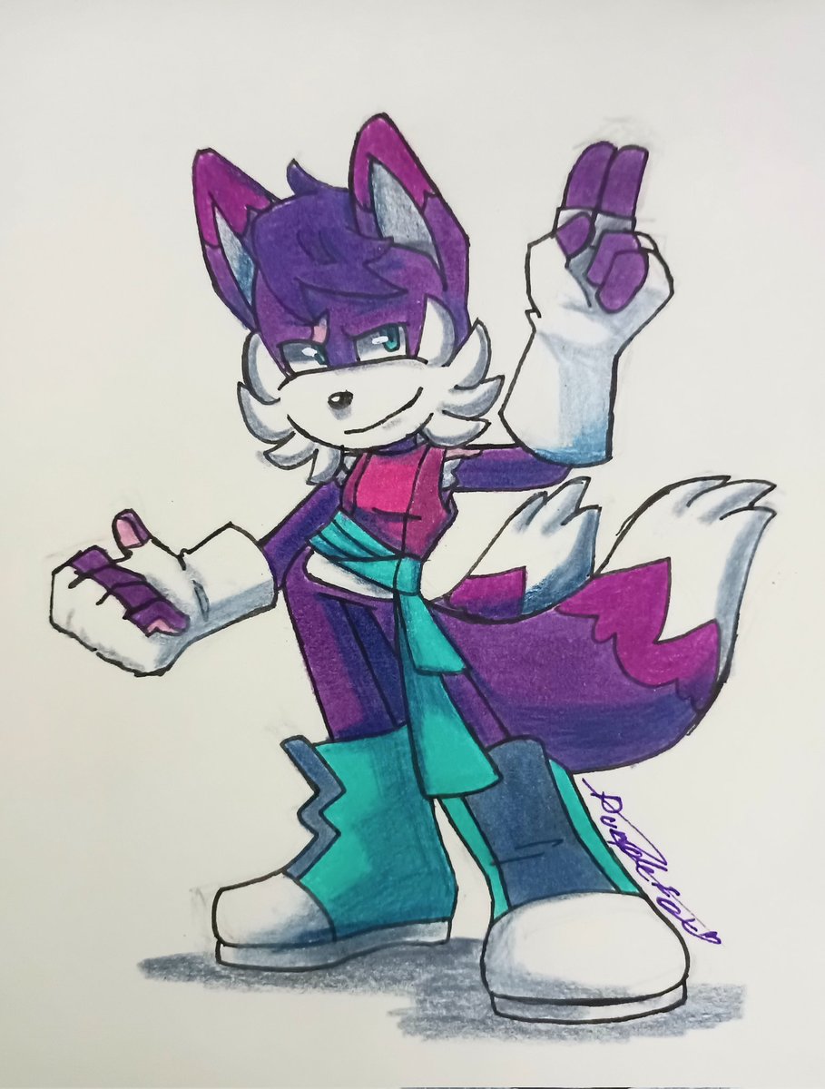 Pfox6464's tweet photo. Roxy pero en masculino... LITERAL SOLO LE QUITÉ LAS PESTAÑAS XDDD
.
#originalcharacter #furryart #Sonic #RoxyP #PFox64 https://t.co/wyEYQPS9Tb