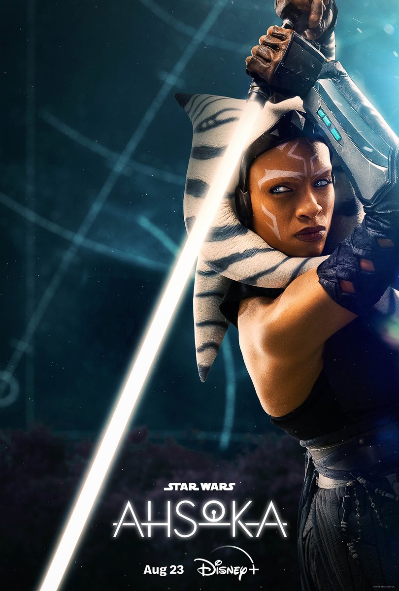 Been so stoked to preview this and it did NOT disappoint. Watch Ahsoka on Wednesday. Total baddie @disneyplus @starwars @ahsokaofficial