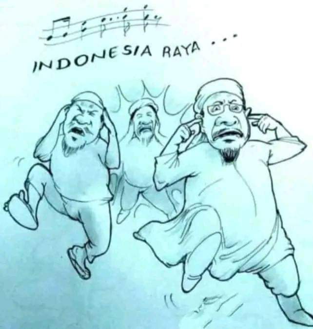 Konon katanya lagu Indonesia Raya bisa untuk mengusir setan yang gentayangan