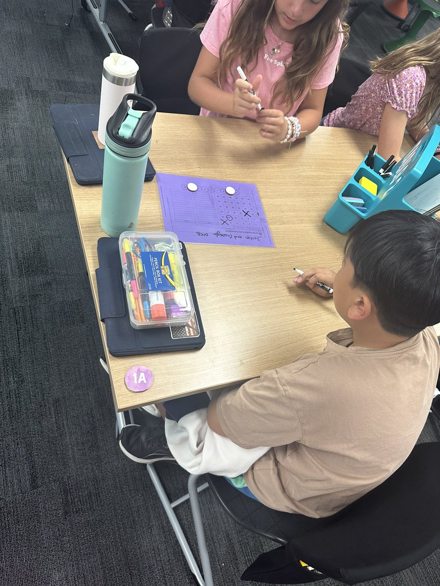 Today, we learned how to play our first Workplace Game in math. Students loved using what they knew about factors to strategize how to best beat their opponents. #inspire96