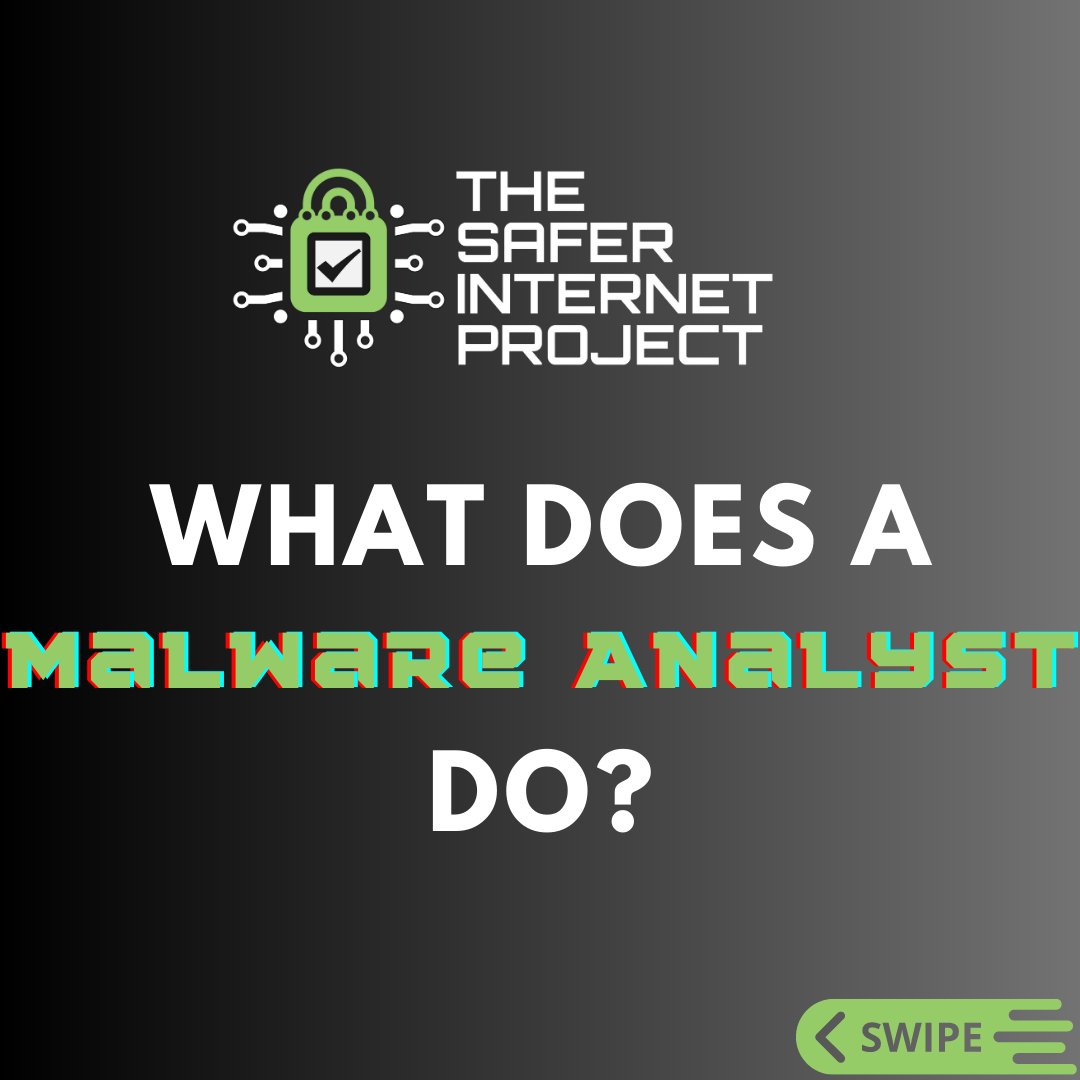 saferinternetpr's tweet image. What does a malware analyst actually do?
A malware analyst works in computer and network security to examine, identify, and understand the nature of cyber-threats such as viruses, worms, bots, rootkits, and Trojan horses.
#malware #malwareanalysis #malwaredetection