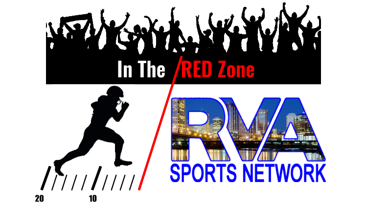 TheRVASportsNet's tweet photo. TUESDAY:

#InTheRedZone Podcast with first #Super12 High School Football Poll, TONS of news!

#TheScoreboard is live now with Tuesday sports schedule.

More of our "20 Games--20 Years" Football Countdown! https://t.co/PIFmRglgGr