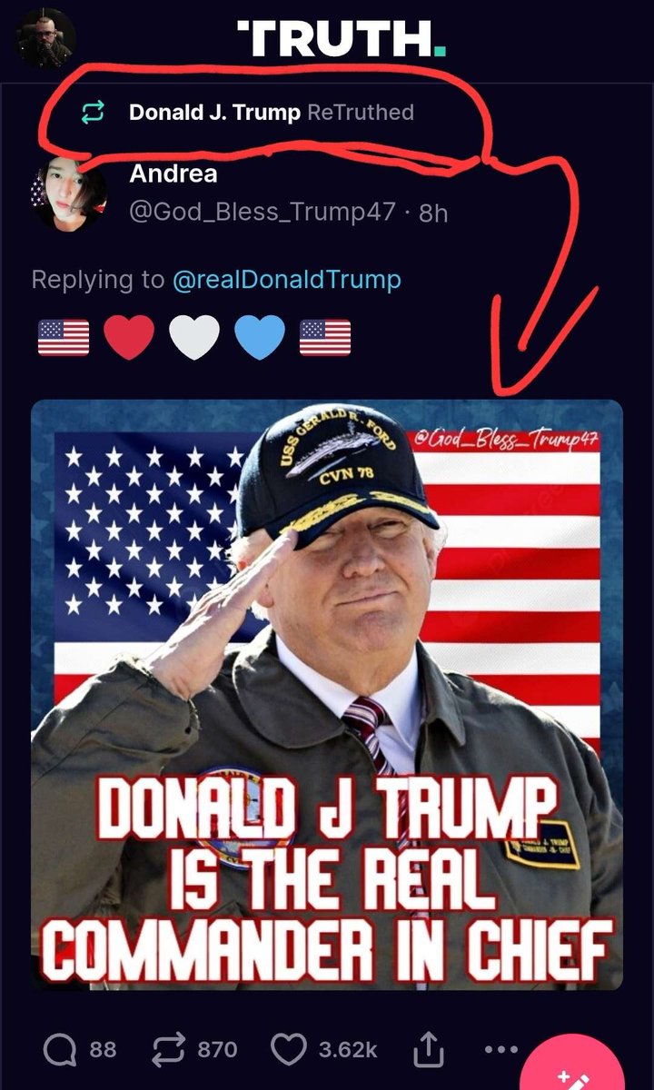 REAL_DHTHORNE's tweet image. #TheStormHasArrived Pretty soon we're going to find out if Q and all that it implies was real, or if it was all just an enemy psyop. But Trump seems to think it's real... Either that or he really like Andrea's memes for some reason and has no clue what they mean. LOL