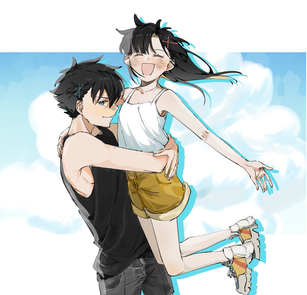 #快青  今日は七夕で描いた