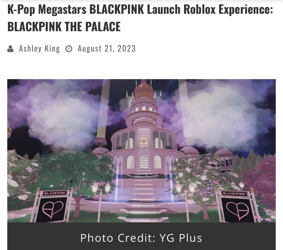 BLACKPINK Roblox: An Immersive K-Pop Experience!