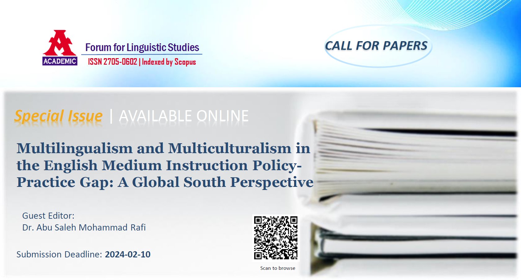 Forum for Linguistic Studies (@ForLinguistic) / X