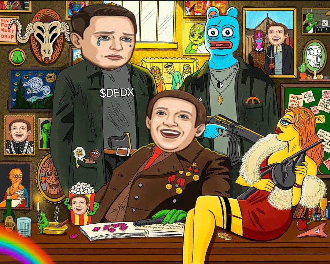 @The_Manyy <a href="/CryptoTickers/">CryptoCrew</a> $DEDX
YOOOOOO ITS WILD IN HERE
GRAB A BAG AND LETS HAVE FUN