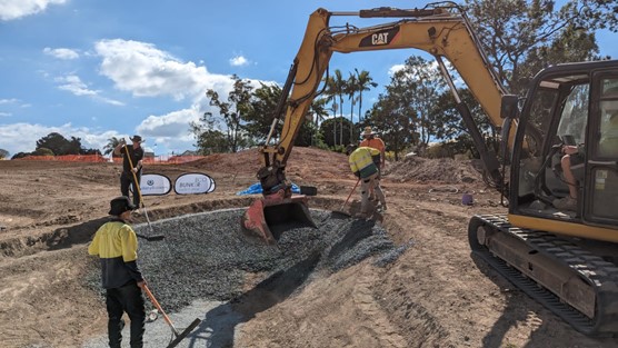 centaurap's tweet photo. Centaur Asia Pacific Australia has gone full steam ahead with the installation of #Capillary_Bunkers at the #Pacific_Golf_Club. Shout-out to the construction and installation team #Prolinks_Construction for consistently delivering exceptional work! 
@CapillaryFlow https://t.co/Q6nAniwflq