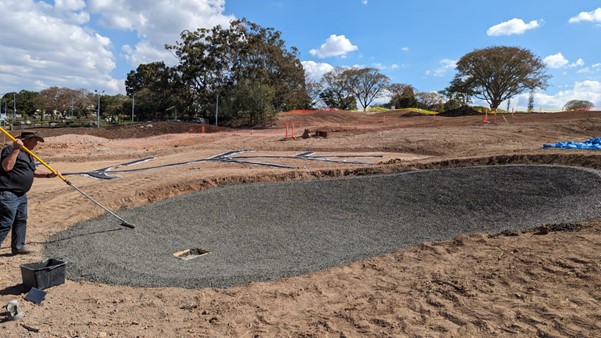 centaurap's tweet photo. Centaur Asia Pacific Australia has gone full steam ahead with the installation of #Capillary_Bunkers at the #Pacific_Golf_Club. Shout-out to the construction and installation team #Prolinks_Construction for consistently delivering exceptional work! 
@CapillaryFlow https://t.co/Q6nAniwflq