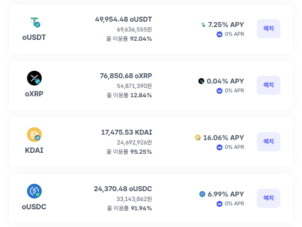 메셔 센터 이더리움 체인의 USDC 예치 이자율이 현재 962%입니다. 그 외 클레이튼 체인의 USDT, DAI, USDC 예치도 꾸준히 준수한 APY를 유지하고 있습니다. #Mesher #메셔 #메셔센터 #타임캡슐

center.mesher.io