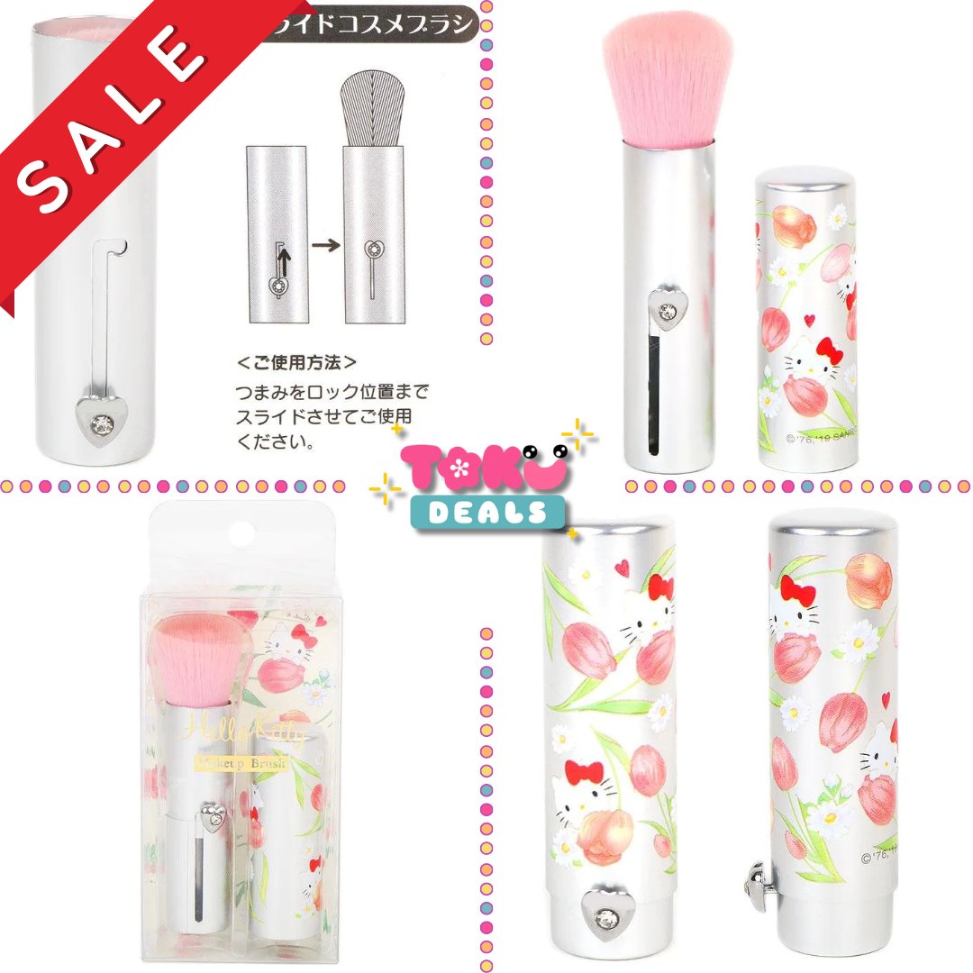 tokudealsjapan's tweet image. Add a touch of floral elegance to your makeup routine with the Hello Kitty Flower Makeup Brush! 🌸Discover this enchanting brush at a discounted price on tokudeals.com🛍️#makeupbrush #blushbrush #hellokittystuff #tokudeals #kawaiicosmetics #sanriocollector #salesalesale