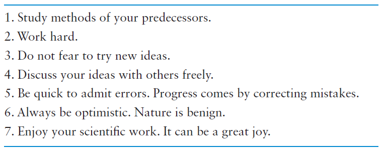 ufpjhansen's tweet photo. Some advice to young scientists from C.R. Henderson given in an address at Kyoto University, December 16, 1985 (from Van Vleck, J. Dairy Sci. 74:4082–4096). Still true today and still deserving of emphasis. https://t.co/VbKkyyvqQ9