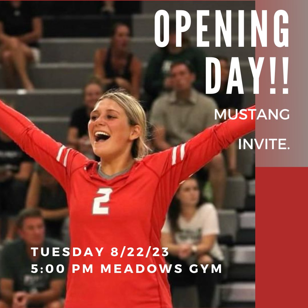 DCG Volleyball (@dcgvolleyball) on Twitter photo It's that time!! Kicking off the season at home and we are so excited!!! Come out and support your 2023 Mustang Volleyball team! <a href="/dcgactivities/">DCGACTIVITIES</a> It's that time!! Kicking off the season at home and we are so excited!!! Come out and support your 2023 Mustang Volleyball team! <a href="/dcgactivities/">DCGACTIVITIES</a>