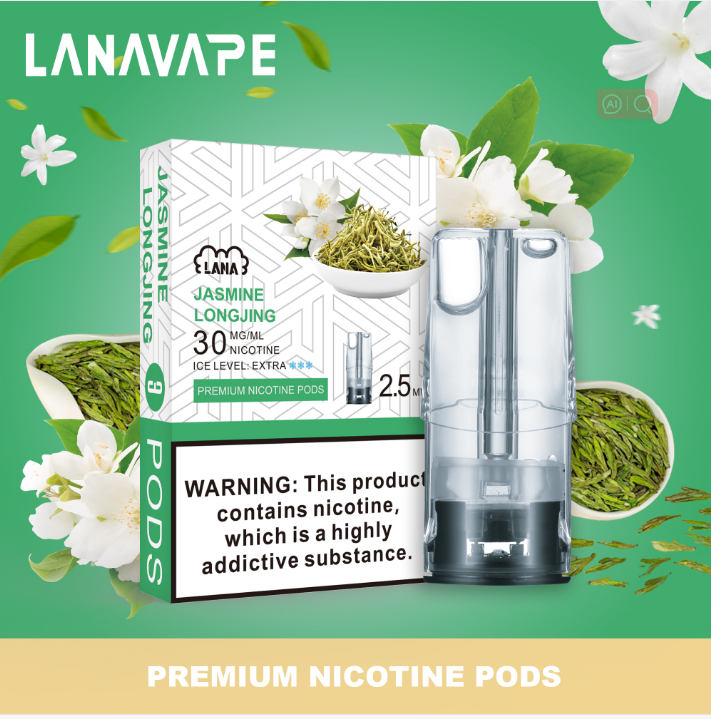 Lanapods's tweet photo. LANA POD new flavor jasmine longjing
Try our new Jasmine Dragon Well flavor e-cigarette cartridge, immerse yourself in the refreshing aroma of jasmine flowers and the pure flavor of Dragon Well tea.
#Lanavape,#lanapod,#lanapods https://t.co/P5s6gIGoFx