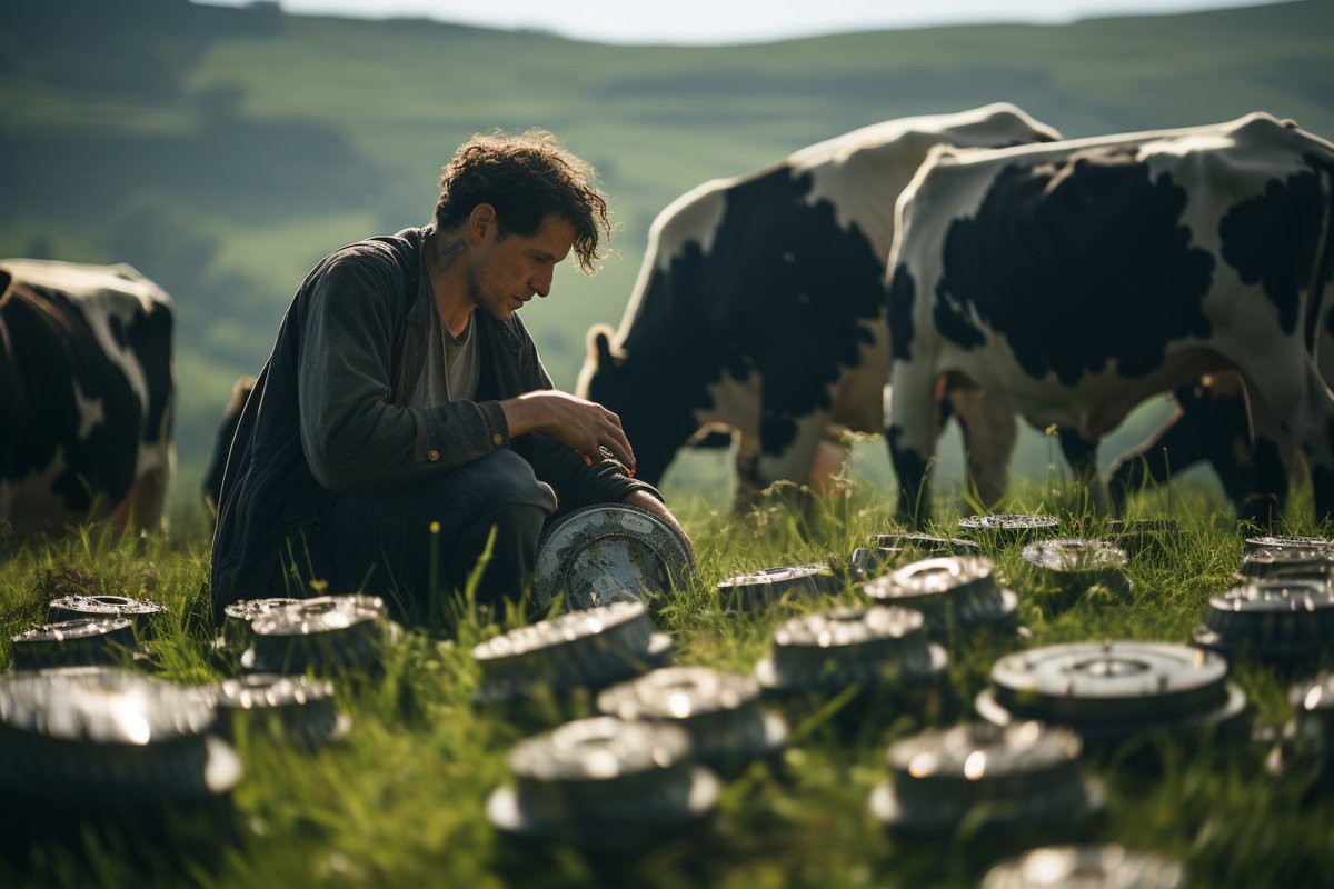 I guess midjourney doesn't know what an ASIC is. This is the closes I could get asking for an s19 bitcoin miner asic in a field with cows. Looks like bear market vibes.