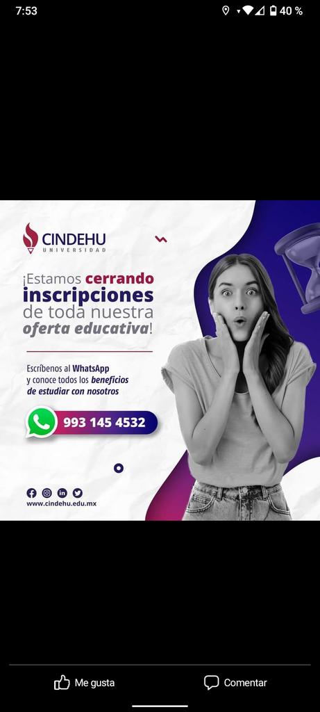 Los primeros 20 mensajes que recibamos seran acreedores a una beca por la cantidad de 60,000