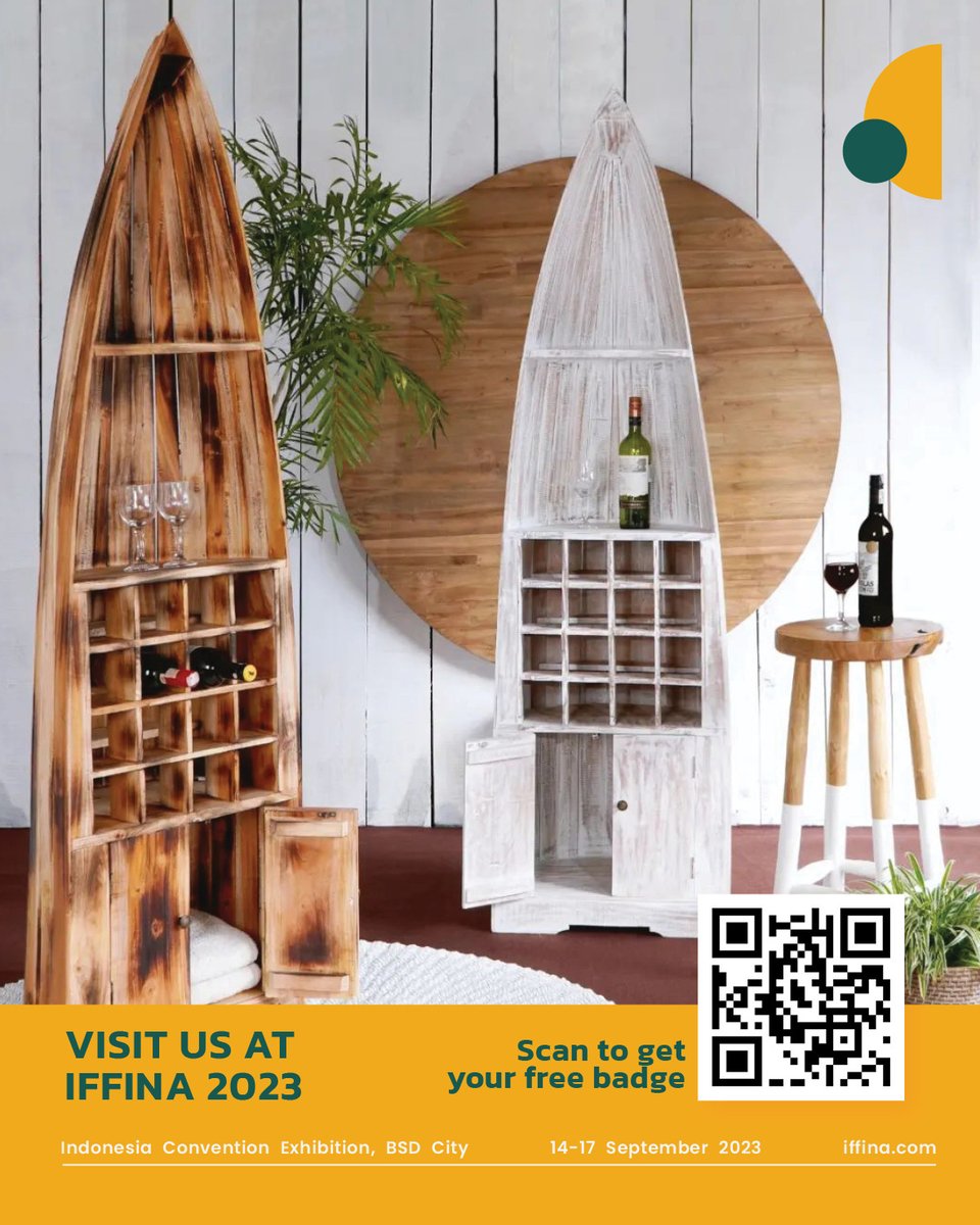 IFFINA_id's tweet photo. JJ Furniture will join as an exhibitor In IFFINA 2023.

Visit us and maximize this opportunity to take your business to the next level.

Get the ticket here:
https://t.co/Xcy8loMD2E

IFFINA - Indonesia Meubel &amp; Design Expo
14-17 September 2023
ICE BSD

https://t.co/yxkoIx8qiY https://t.co/J9XRJdS0cV