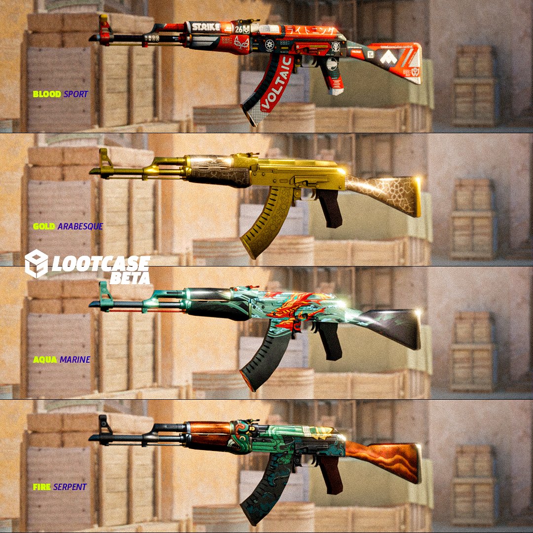 lootcaseio's tweet photo. Elige una skin de AK-47! 😎
--
Síguenos para más contenido!

Recuerda que con el código "LOOT20" Tienes un 20% de bonificación al depositar. https://t.co/gu9JORRppJ