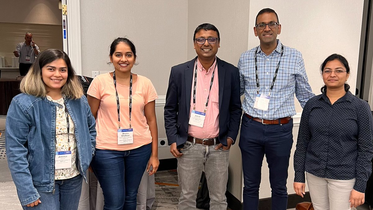 It’s wonderful our team meets <a href="/bloodgenes/">Vijay Sankaran</a> at @ISEH2023 !