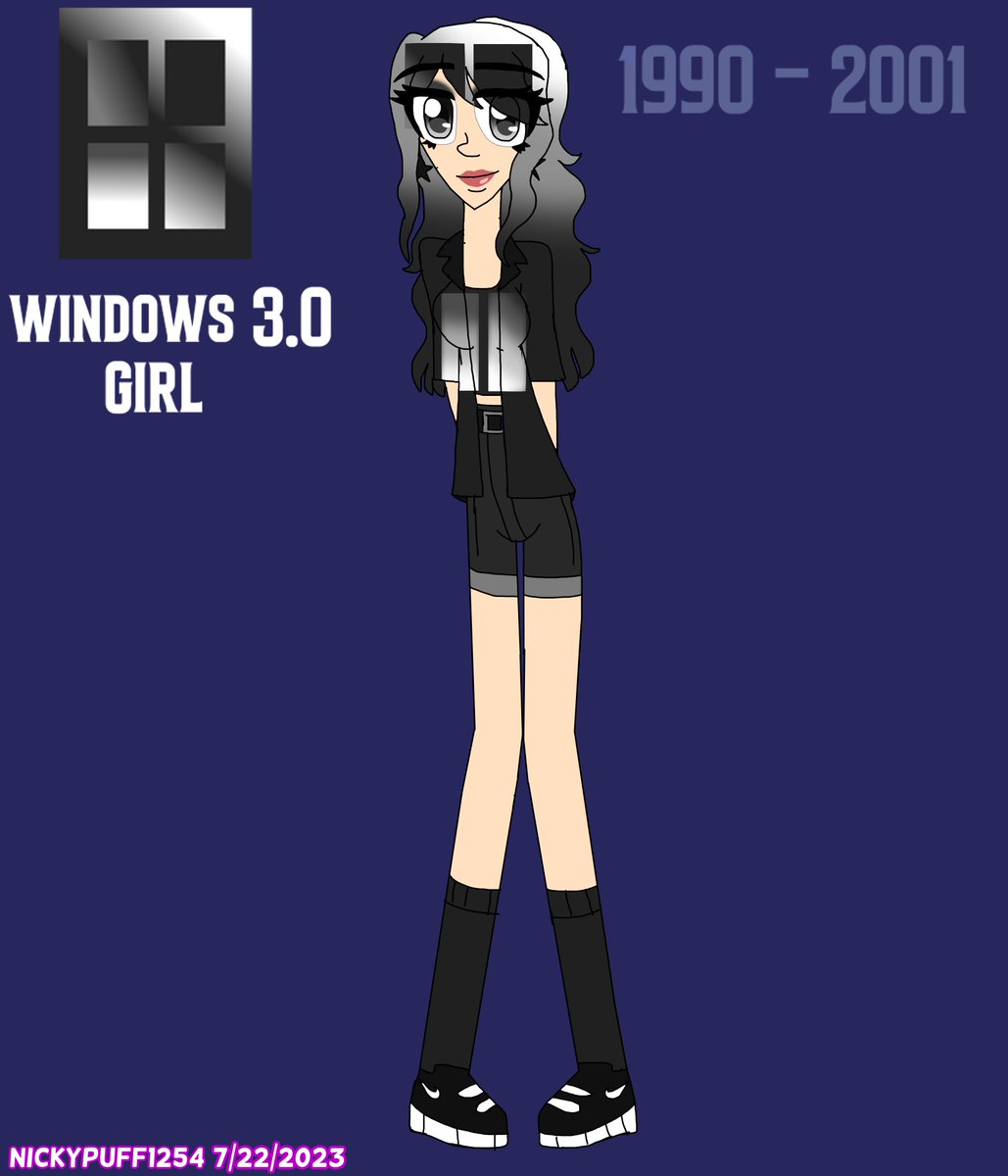 windows 3.0 girl 
#mangandanime #digitalmedia #drawings #anime #waifu #windows3 #microsoftwindows3 #windows3girl #humanversion #humanized #humanizedfanart #animegirl #waifuanime #1990to2001 #90s #1990s #early90s #90saesthetic #microsoftaesthetic #windowsaesthetic #medibangpaint