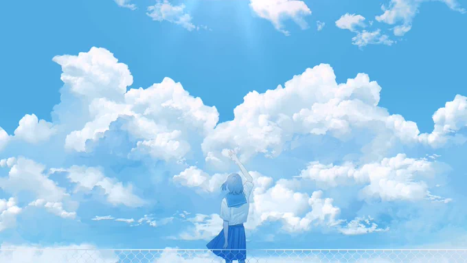 #この夏に青い世界の痕跡を とても素敵なタグお借りします 