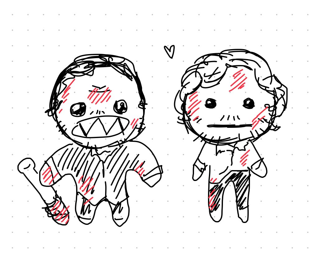 doodiddygrimes's tweet photo. #regan my sillies... inspired by this one image off pinterest #twd #rickgrimes #negansmith https://t.co/LqEJbBxc6u