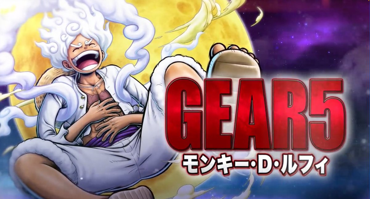 「#ギア5 モンキー・D・ルフィ」
   が新登場💪

🌈💎虹のダイヤ💎×165🌈
   を抽選で🎁

🎉１億ダウンロード記念🎉

  参加賞もアリ

⭐️応募方法⭐️
🔹フォロー&amp;リツイート
🔹 絵文字リプ

#バウンティラッシュ