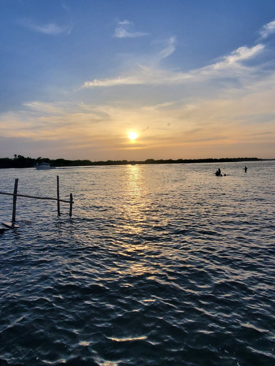 De los atardeceres que más me gustan...