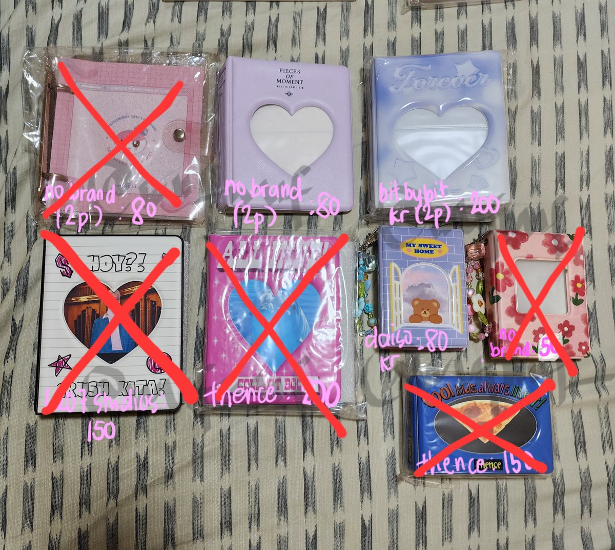 wufwuf__'s tweet photo. UPDATE: 
wts lfb ic collbook thence bitbybit daiso korea kr ph

💖 used 2p &amp; 1p collect book: prices in photo https://t.co/DD5L3jdbWh